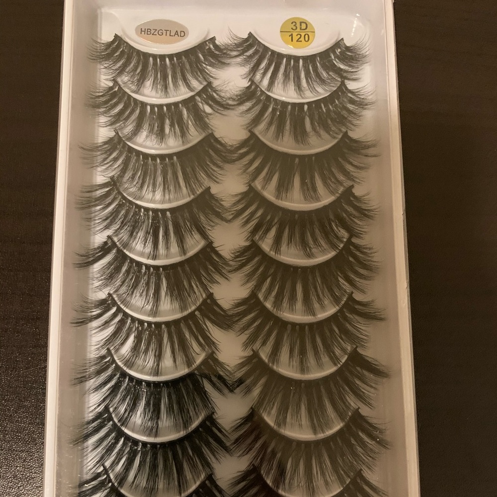 10 pairs Mink Hair Eyelashes